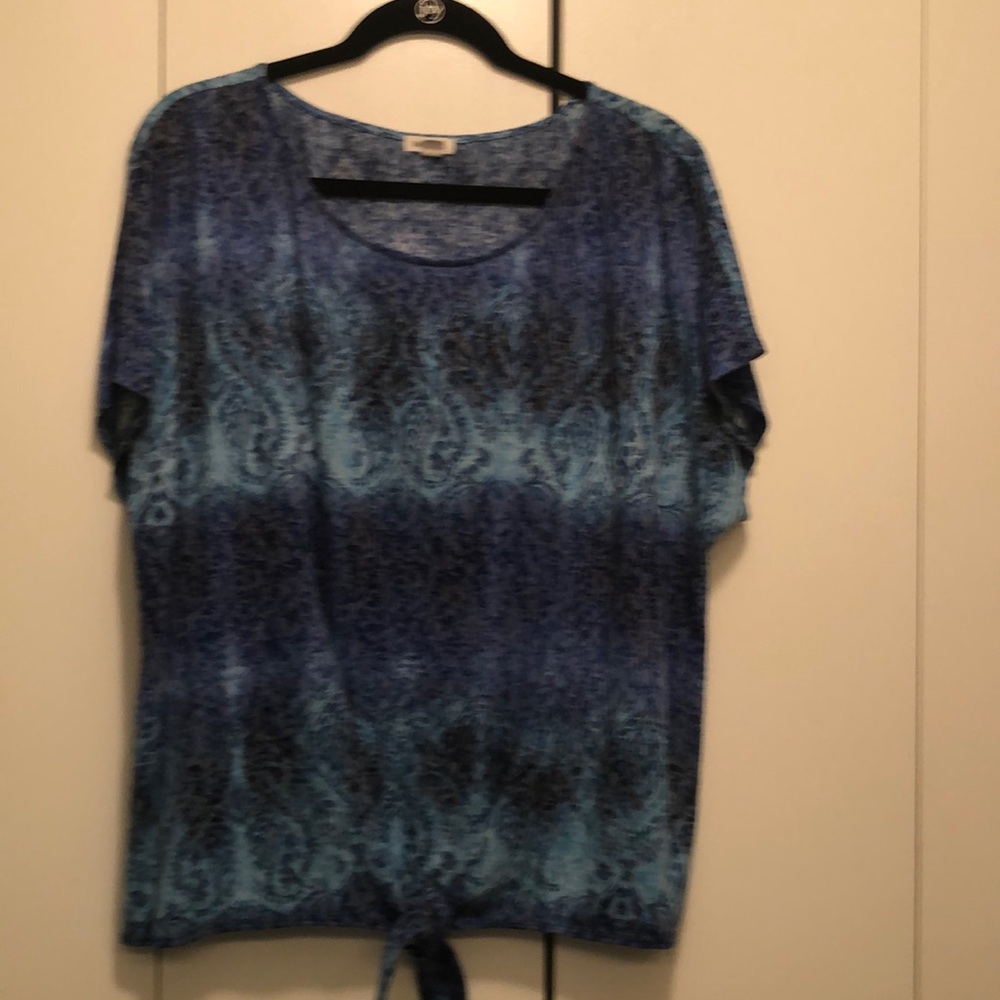 Summer short sleeve top.